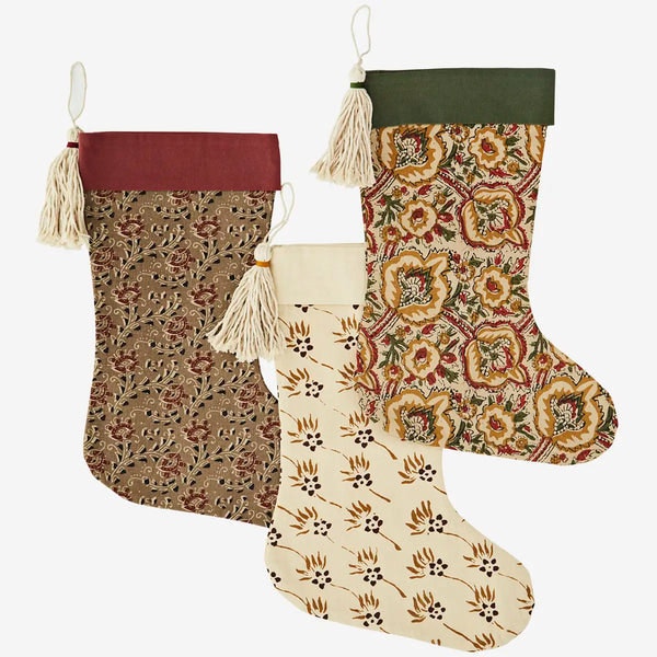 Printed Cotton Stocking by Madam Stoltz