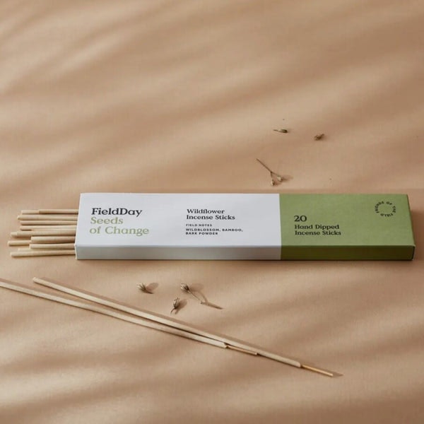 Wildflower Natural Bamboo Incense Sticks by Field Day
