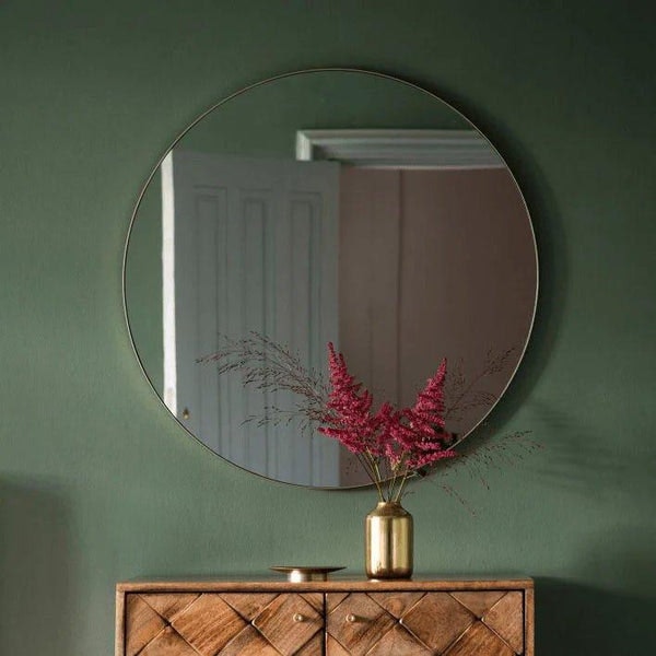 Linear Mirror - Black, Silver Or Gold Edged by Distinctly Living