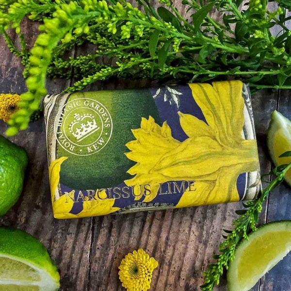 Narcissus & Lime Kew Garden Soap by Distinctly Living