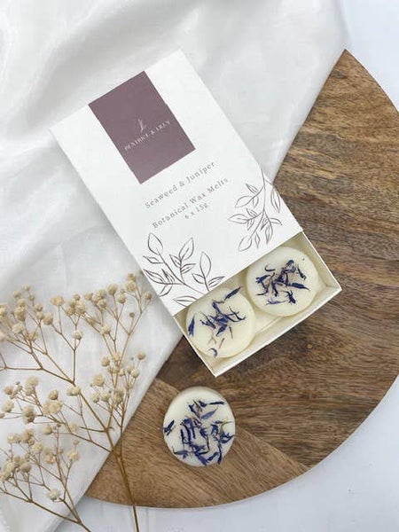 Seaweed & Juniper Boxed Botanical Wax Melts by Distinctly Living