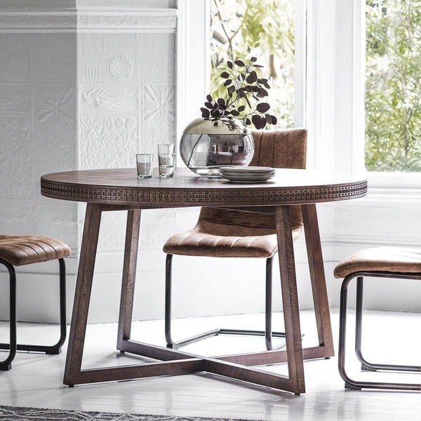 Burgh Dining Table - Golden Sands by Distinctly Living