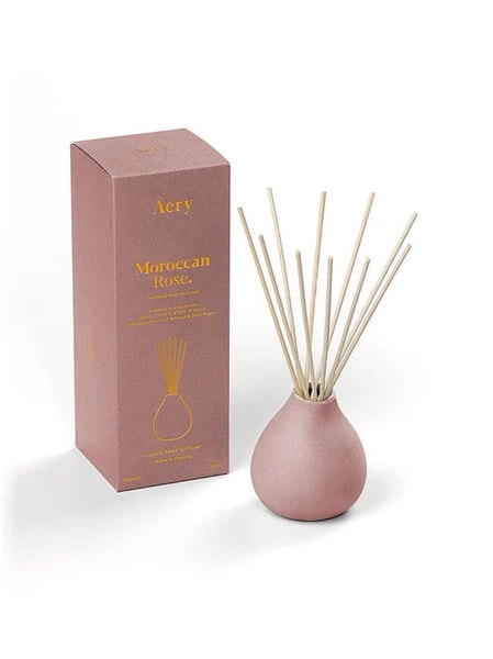Moroccan Rose Reed Diffuser | Rose Tonka & Musk by Aery