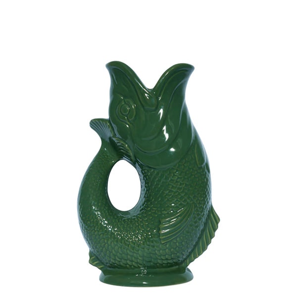 Large Green Gluggle Jug by Gluggle Jugs