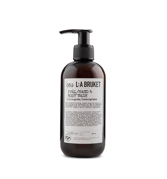 069 Hand & Body Wash, Lemongrass by L:A Bruket