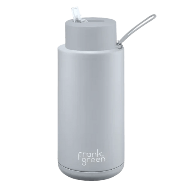Ceramic Reusable Bottle 1l - Harbor Mist by Frank Green