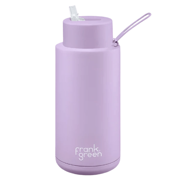 Ceramic Reusable Bottle 1l - Lilac Haze by Frank Green