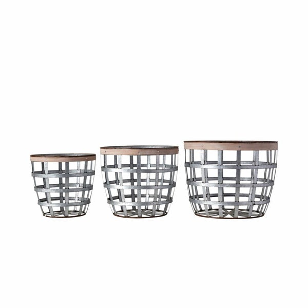Metal Baskets by DickieBird Homestore