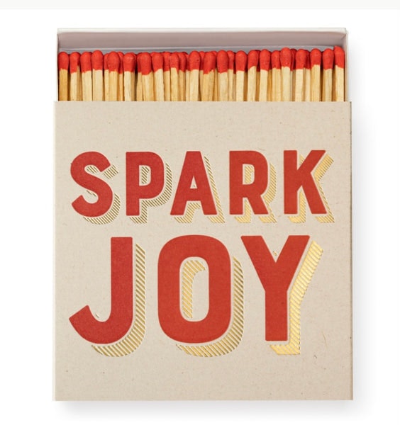 Spark Joy Matches by Archivist