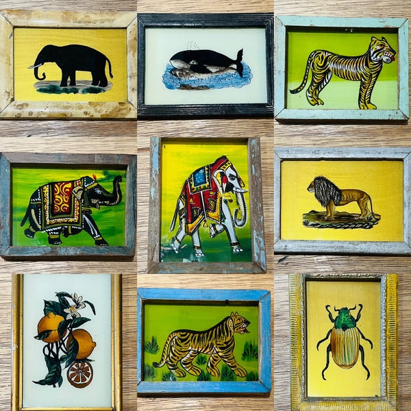 Small Glass Paintings by Mr Matthew