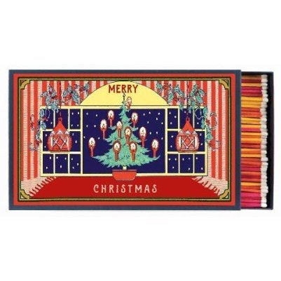 Giant Christmas Window Matchbox by Archivist