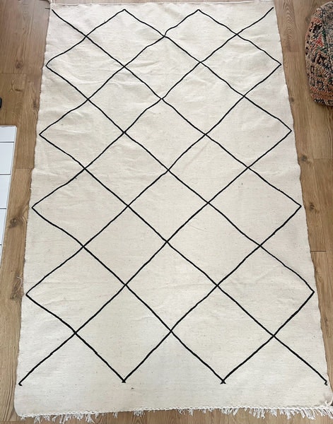 Flat Weave Moroccan Berber Rug 2.5m X 1.5m by Beldi Maison