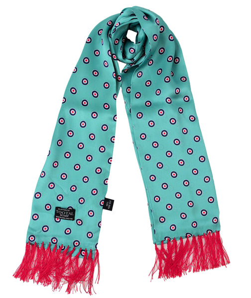 Target Silk Scarf Airforce Blue