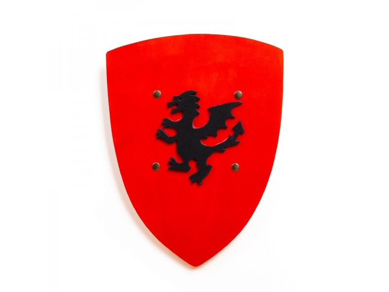 Kalid Medieval - Red Kamelot Medieval Shield Toy
