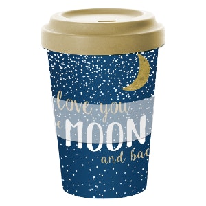 Moon Love Travel Mug Bamboo by PPD