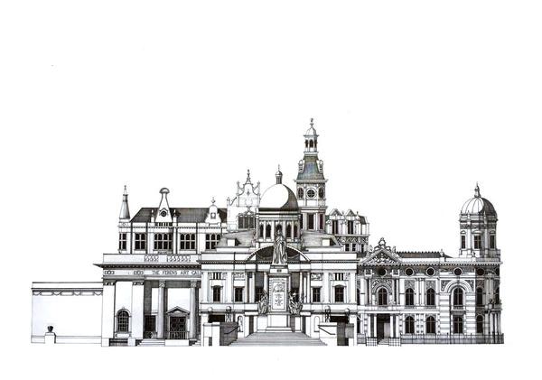 Queen Victoria Square Print by Nick Coupland