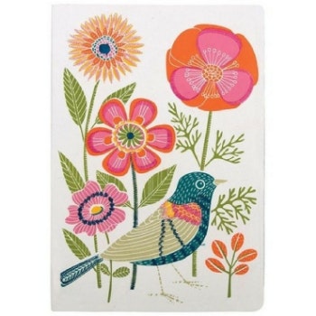 Avian Friends Handmade Journal by Gennine D. Zlatkis