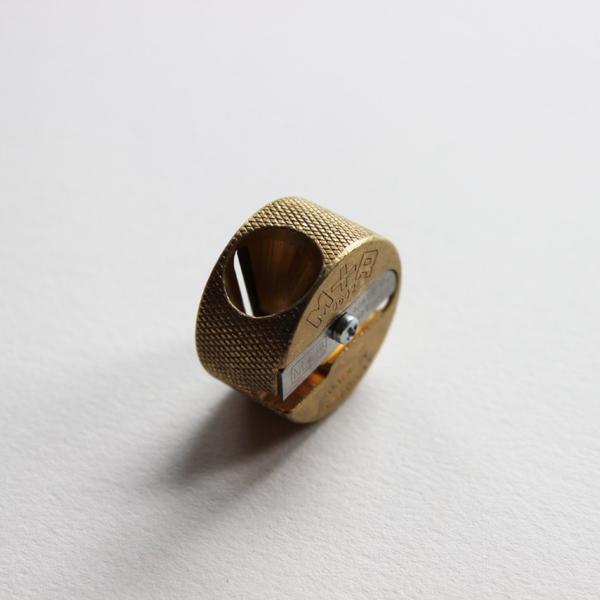 Meticulous Ink - M R Brass Double Hole Sharpener