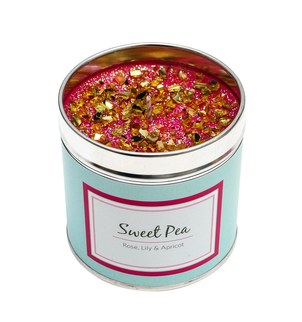 Sweet Pea Candle in a Tin by Best Kept Secrets