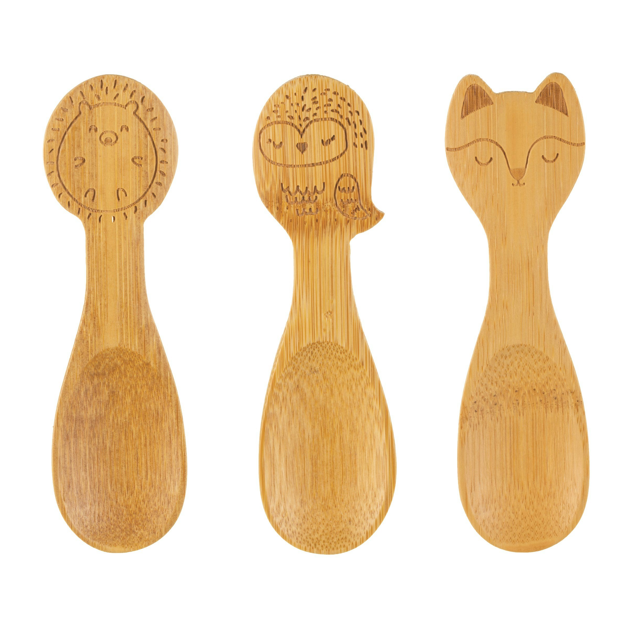 Woodland Bamboo Spoon Set by Sass & Belle