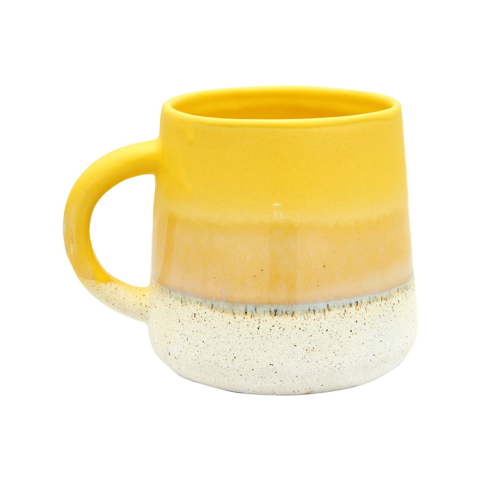 Yellow Glazed Mug by Sass & Belle