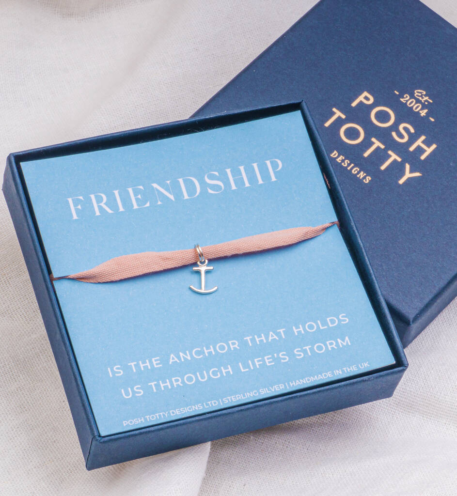 Posh Totty Designs - Sterling Silver Friendship Bracelet Giftbox