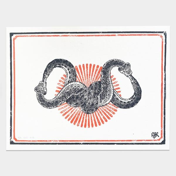 Endless Cycle Of Mutual Disillusion Print by Fraser Briggs