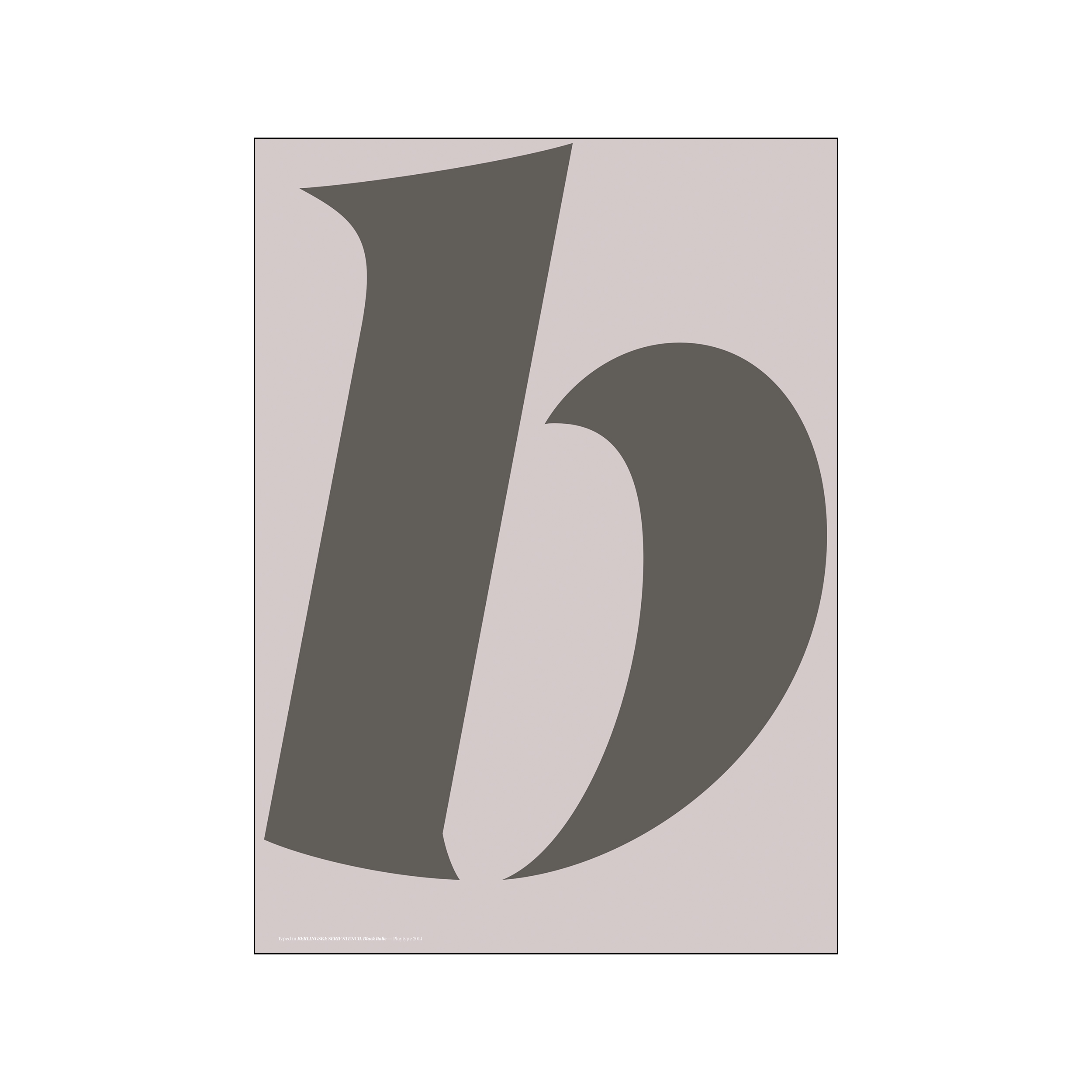 Plty - Berlingske - b Poster - 70x100 Cm
