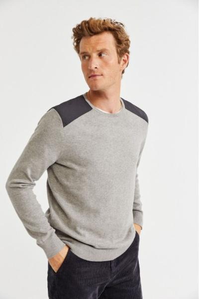 Ecoalf - Grey Charles Pull Melange - L