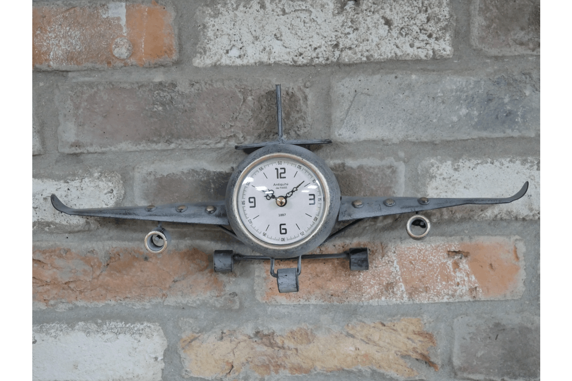 Aeroplane Wall Clock by &Quirky