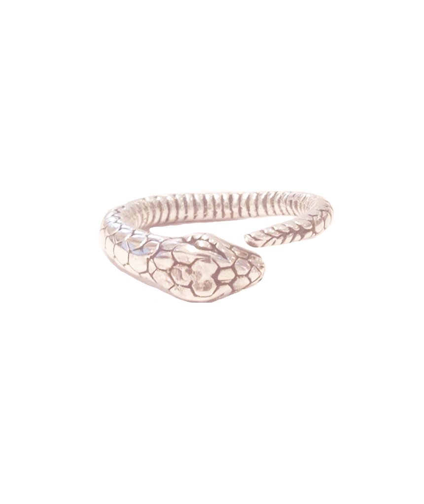 Urbiana - Fine Snake Ring - Silver