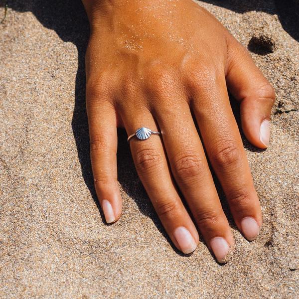 Pineapple Island - Shell Beach Adjustable Ring
