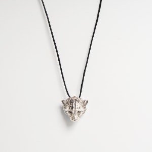 Anger forest wolf head necklace discount