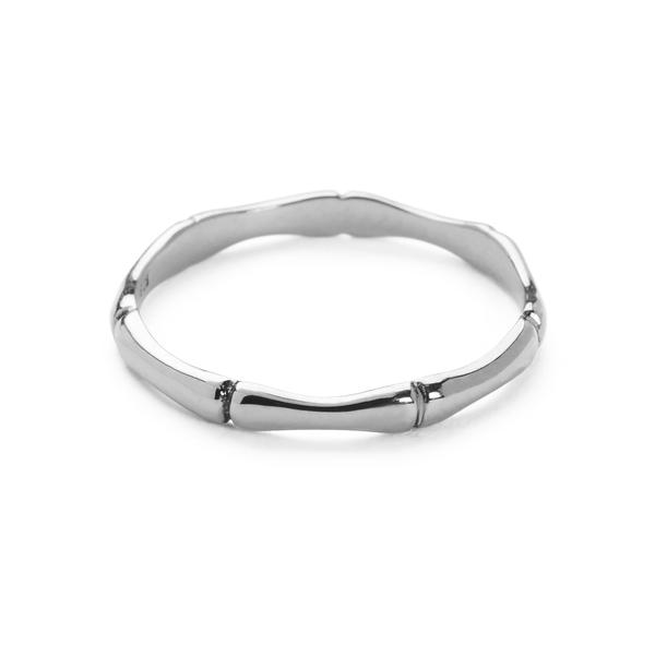 Just - Bamboo Ring Silver - Small