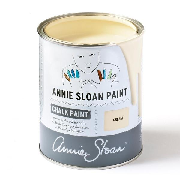 1 L Cream Chalk Paint by Annie Sloan