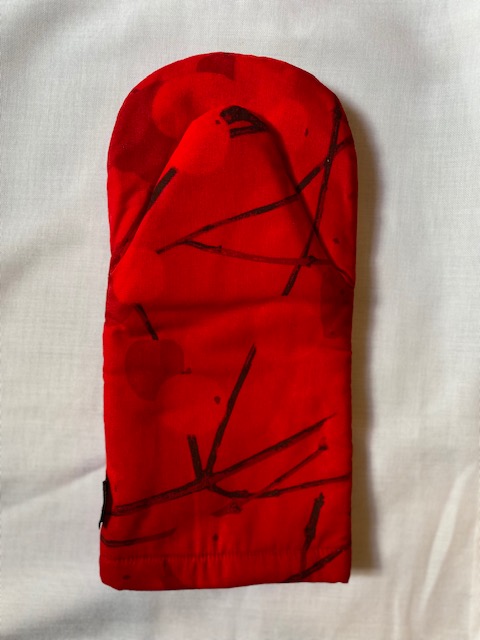 Marimekko - Red Luminaria Guant - Red/red - Red