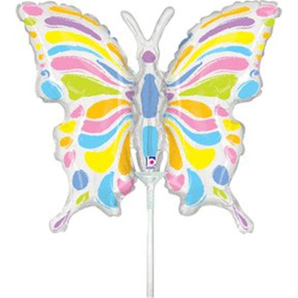 Foil - Pastel Butterfly Balloon