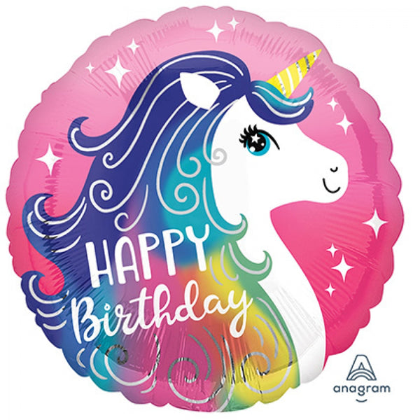 Anagram - Unicorn Happy Birthday Balloon