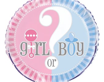 Unique - Girl Or Boy Balloon