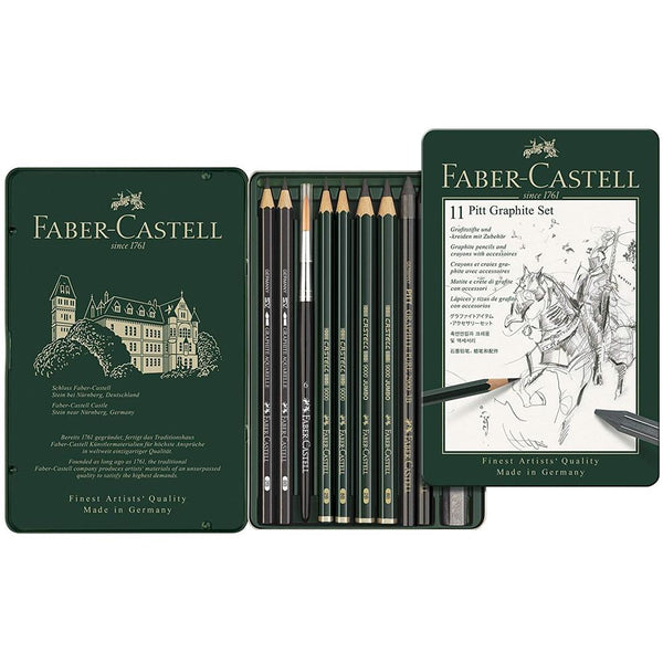 Faber Castell - Set Pitt 11 Graphite