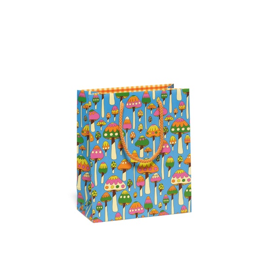 Groovy Mushrooms Gift Bag by Red Cap