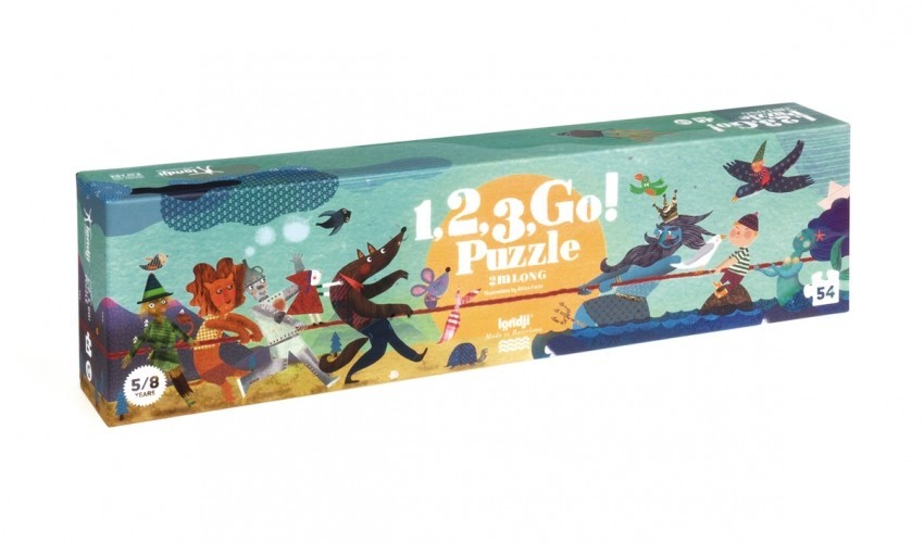 Londji - Puzzle 54 Pieces - 1, 2, 3, Go! - Londji