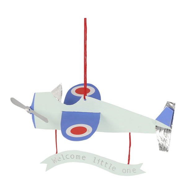 Meri Meri - Aeroplane Baby Card