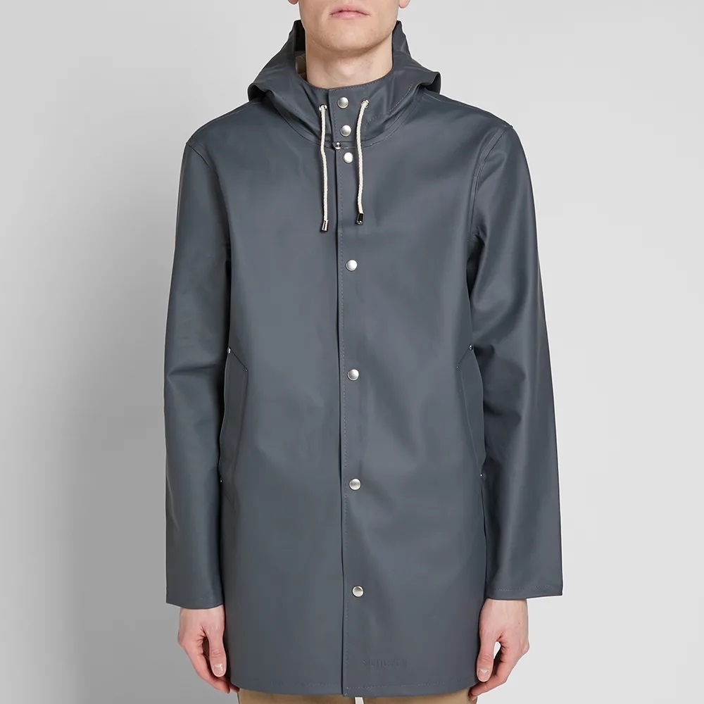 Stockholm Raincoat Charcoal Stutterheim Trouva