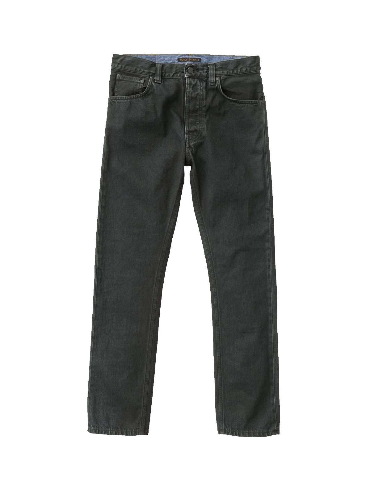 NWT Nudie Jeans Mens Fearless Freddie online Army Coated Jeans 32 x 32