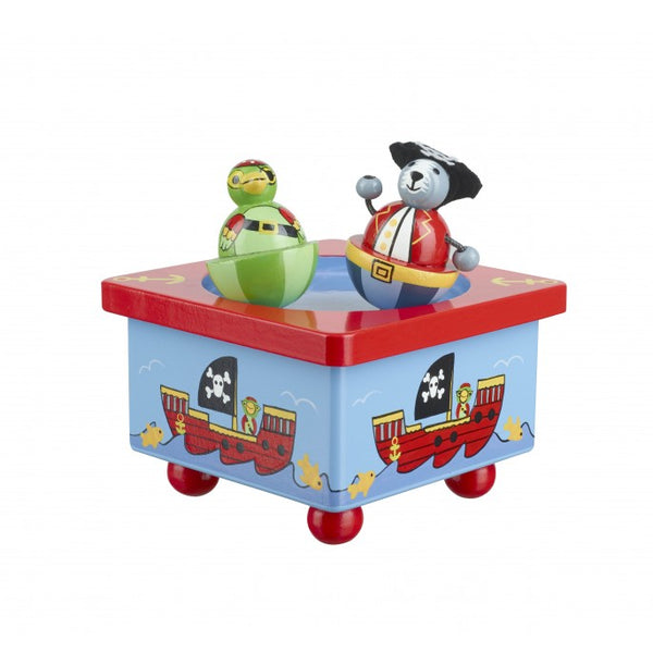 Animal Pirate Music Box