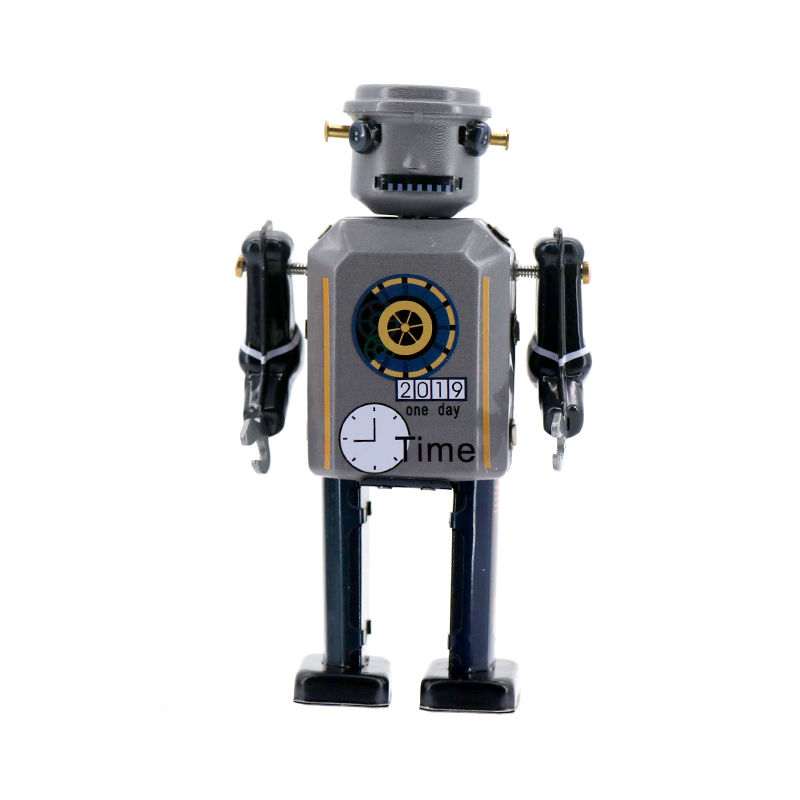 Mr & Mrs Tin - Time Bot - 15cm | Tin
