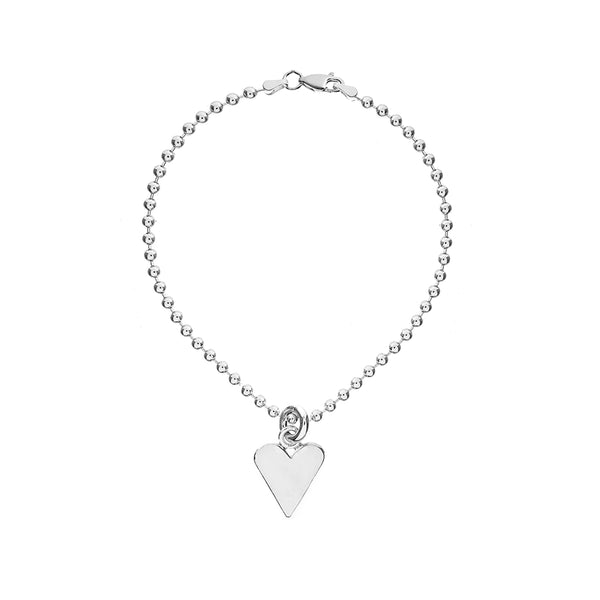 Renné Jewellery - Ball Bracelet Heart - S/m