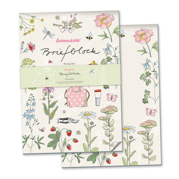 Krima & Isa - Letter Block Garden Lover A4