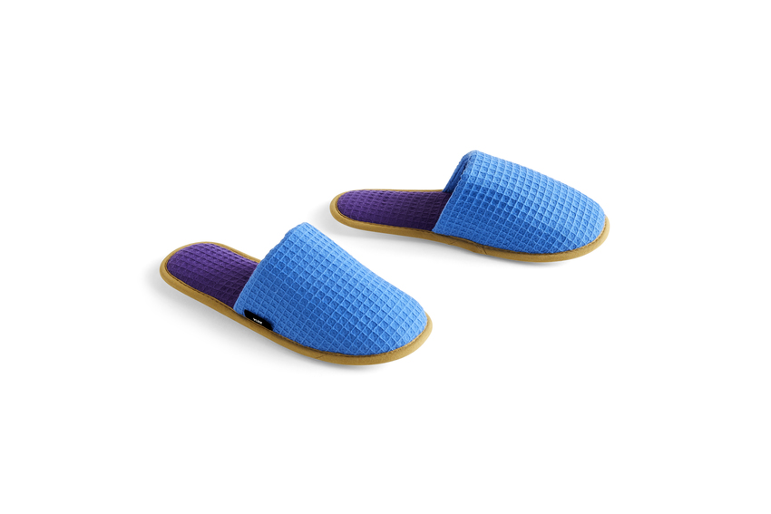 Hay - Pantofole Waffle Slippers - Blue/blue/cream - Blue